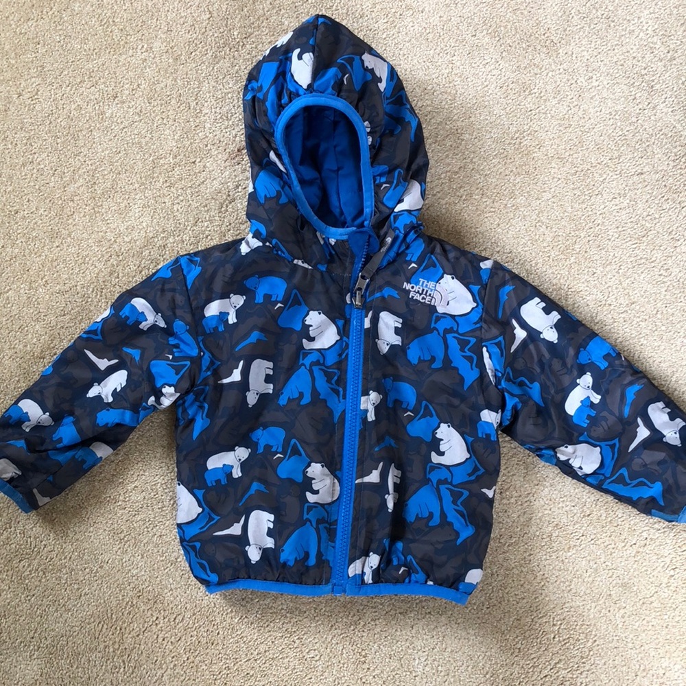 Toddler reversible North Face coat